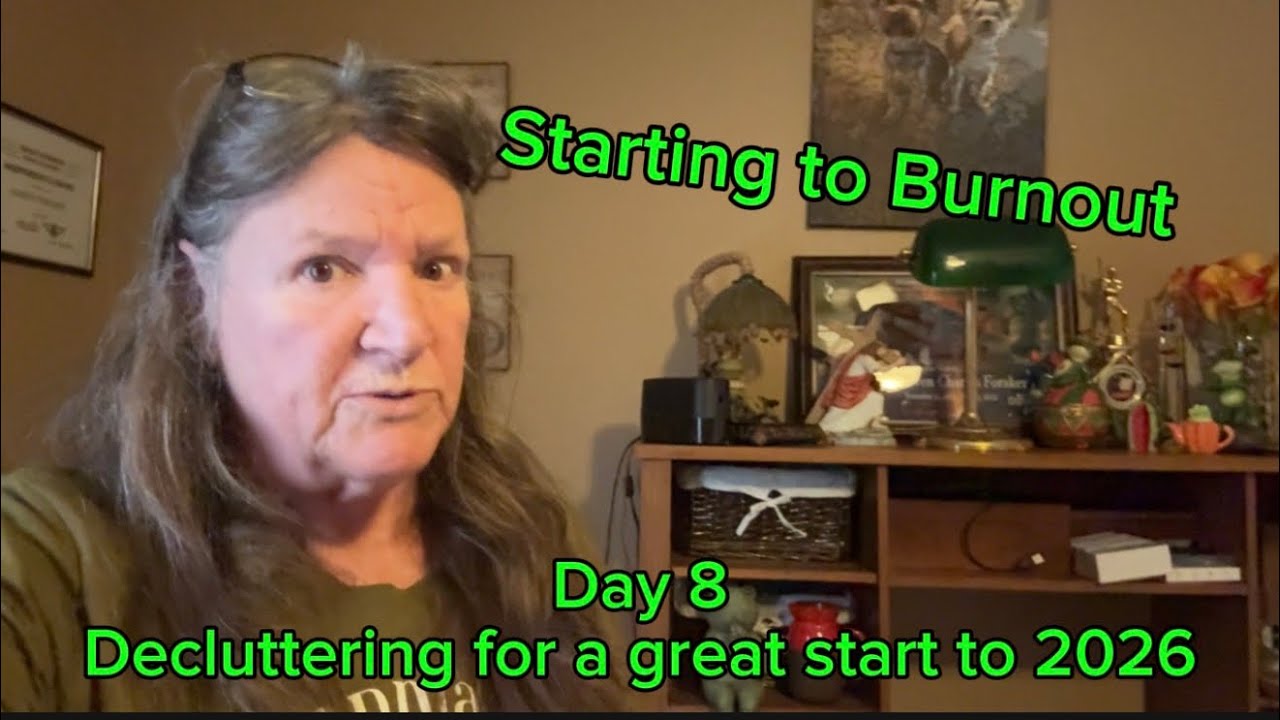 Decluttering for a fresh start to 2026 ! Day 8 - The Office 