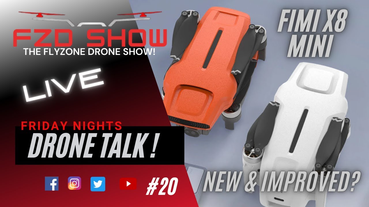 The FlyZone Drone Show! #20 | Its Here! FIMI X8 MINI - New & Improved?
