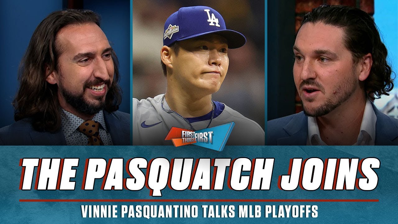 Vinnie Pasquantino on Yamamoto’s CG, Ohtani’s playoff performance, Dodgers win the WS? | FTF