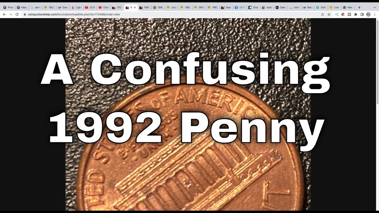 This Rare 1992 Penny Is Confusing But Still Being Found In Rolls