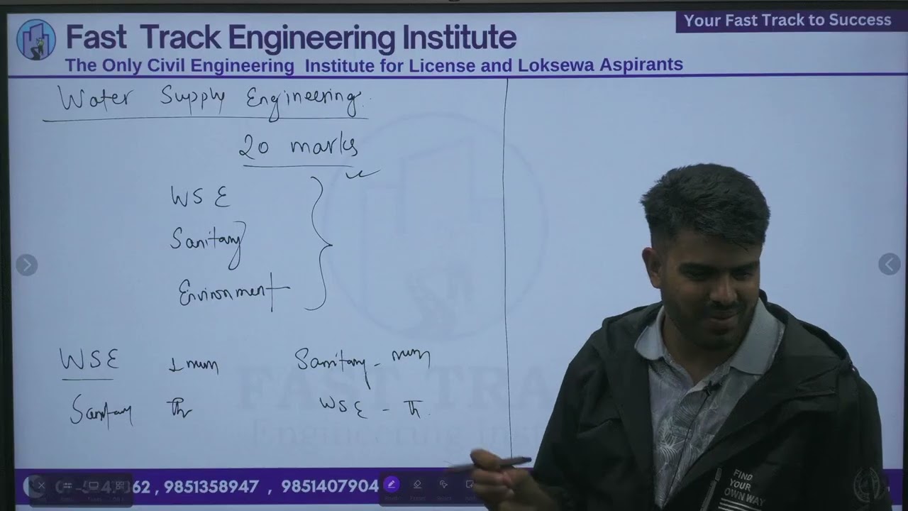 Water Supply Engineering - Loksewa Batch 3 Day 1
