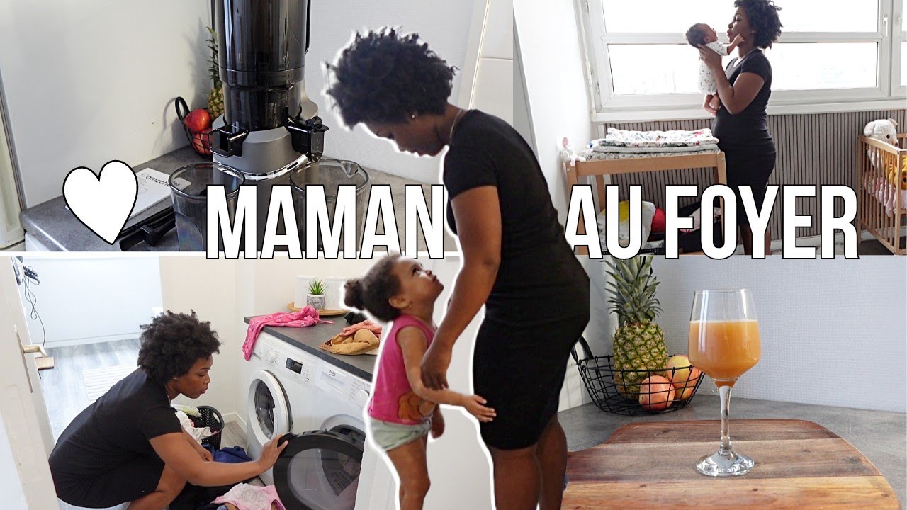 🤱 MÈRE AU FOYER ✨ Real life | MAMAN de 4 ENFANTS 🌸 extracteur de jus AMZCHEF 🍎