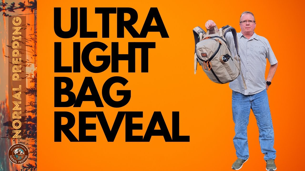 A 25 Mile Get Home Bag that only weighs 13 lb! Ultra-Light Bag Reveal!