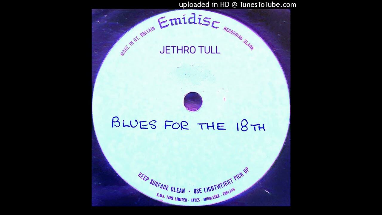 THE JOHN EVAN BAND/JETHRO TULL-Single (A Side)-Blues For The 18th-{1967}