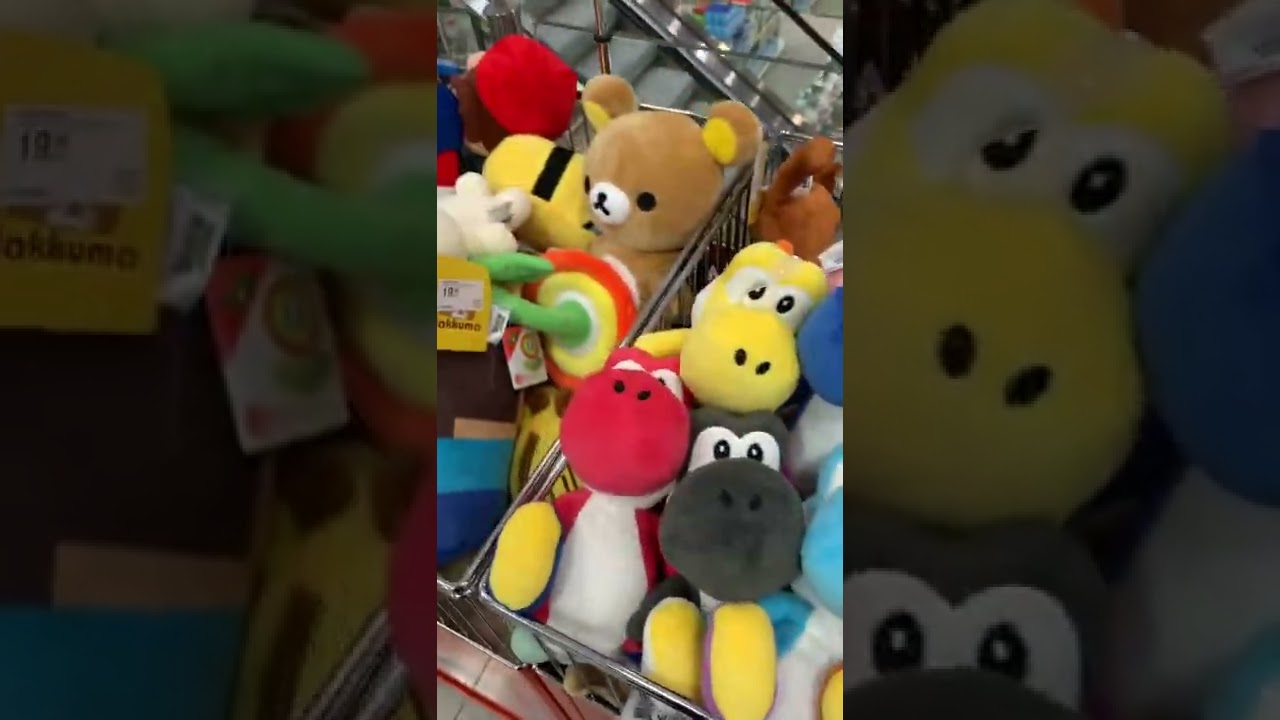COMPLETE YOSHI Super Mario plush toys #shorts #asmr #yoshi #supermario #toys