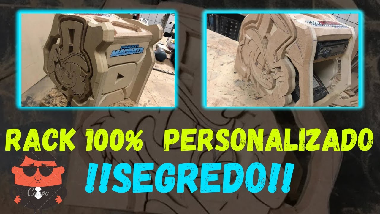 COMO FAZER RACK MOVEL PERSONALIZADO??? PASSO A PASSO!!! FAÇÃ VC MESMO!!