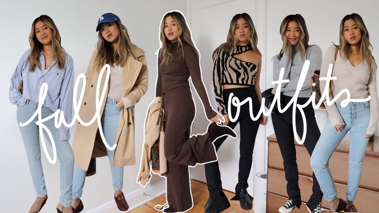 10 EASY + STYLISH FALL OUTFITS | basics
