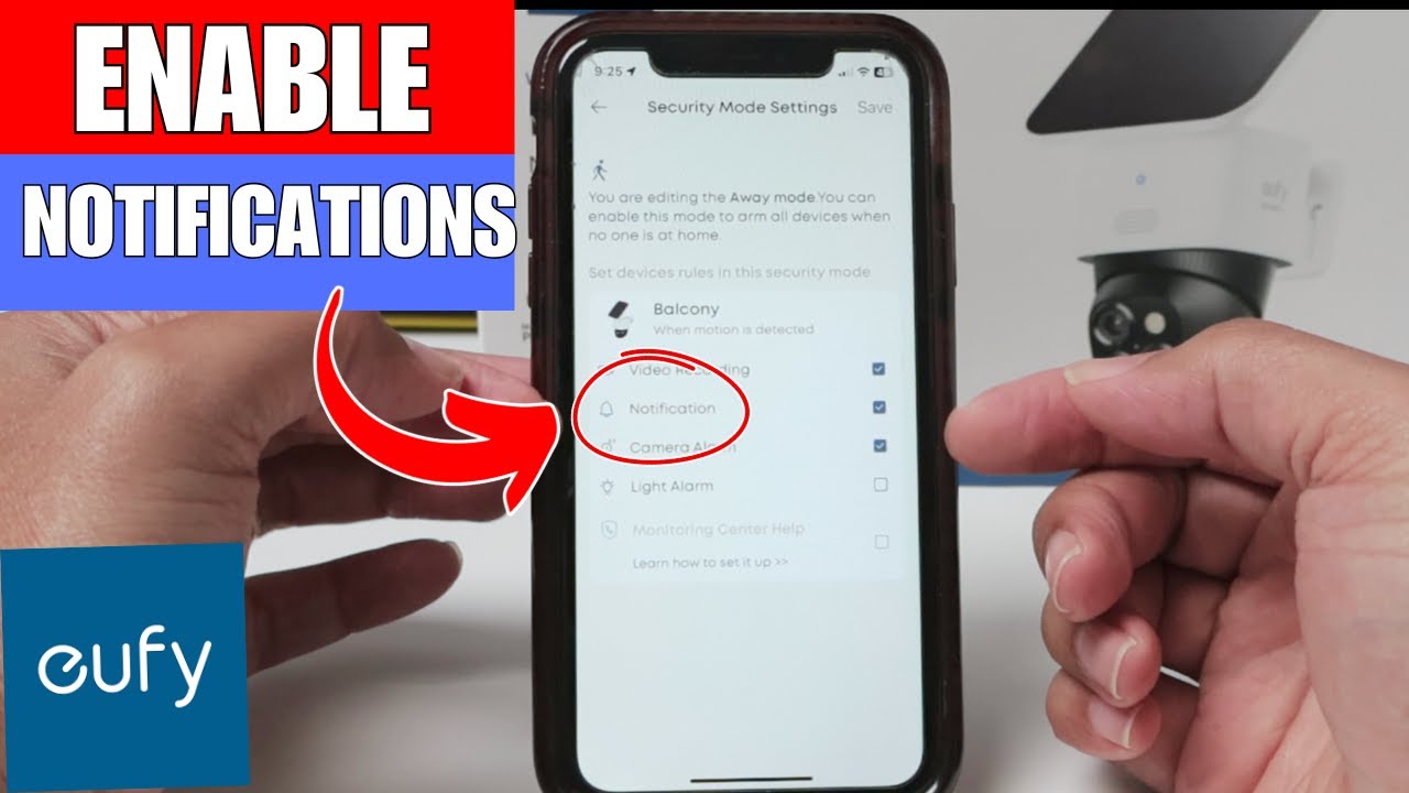 Включение уведомлений камеры Eufy &mdash; ПРОСТЫЕ ШАГИ!