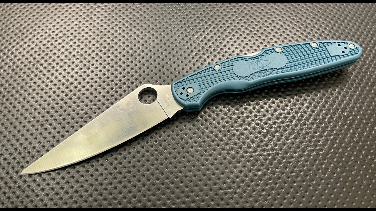 The Spyderco Police 4 Pocketknife: The Full Nick Shabazz Review