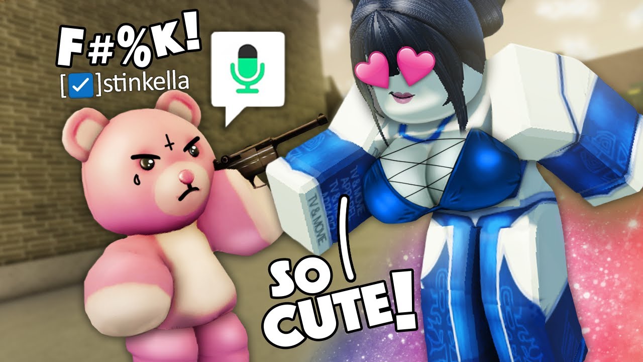 TROLLING AS A TOXIC TEDDY BEAR IN DA HOOD VOICE CHAT