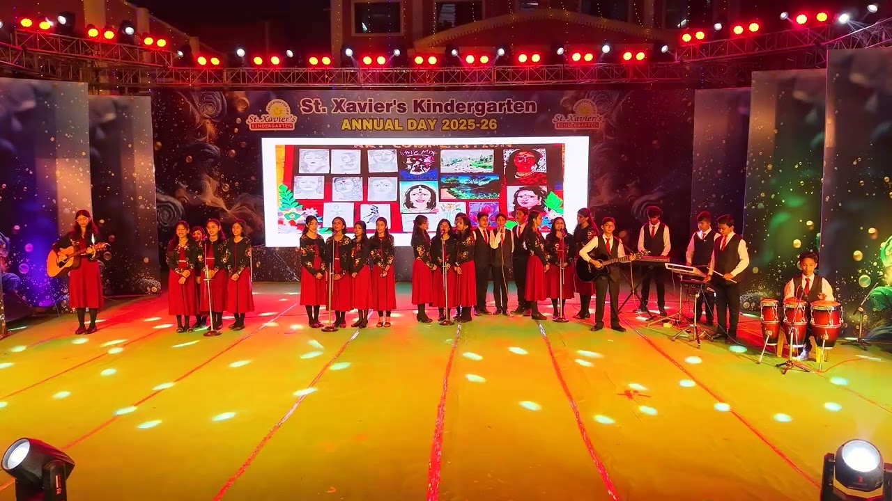 Welcome Song By Std. VI to VIII - St. Xavier's Kindergarten
