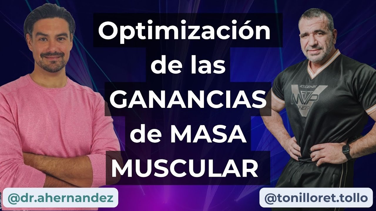 ENTRENAMIENTO y NUTRICIÓN con el Dr Antonio Hernández y Toni Lloret