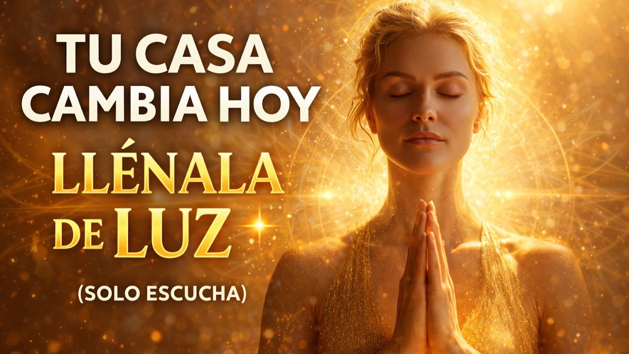 TU CASA SE LLENA DE LUZ ✨ MANTRA PODEROSO PARA PROTEGER Y ACTIVAR MILAGROS (SOLO ESCUCHA)
