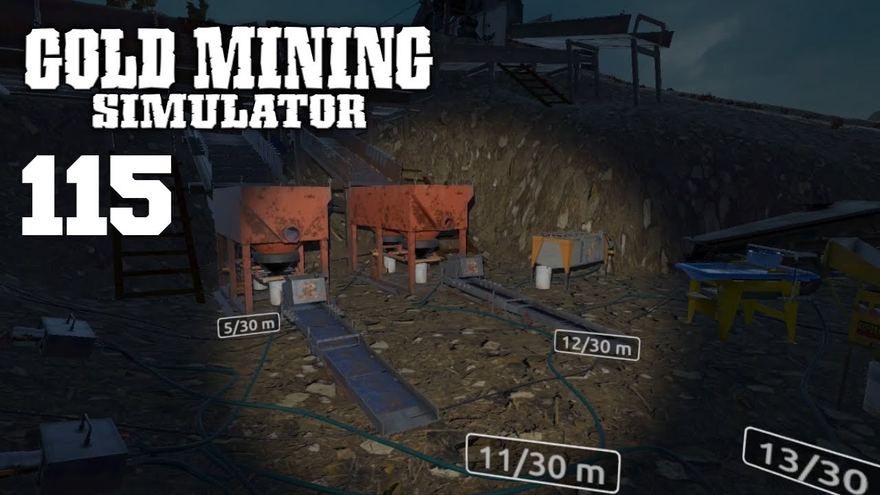 Gold Mining Simulator - GAMEPLAY - Estabilidade #115 60 FPS FHD