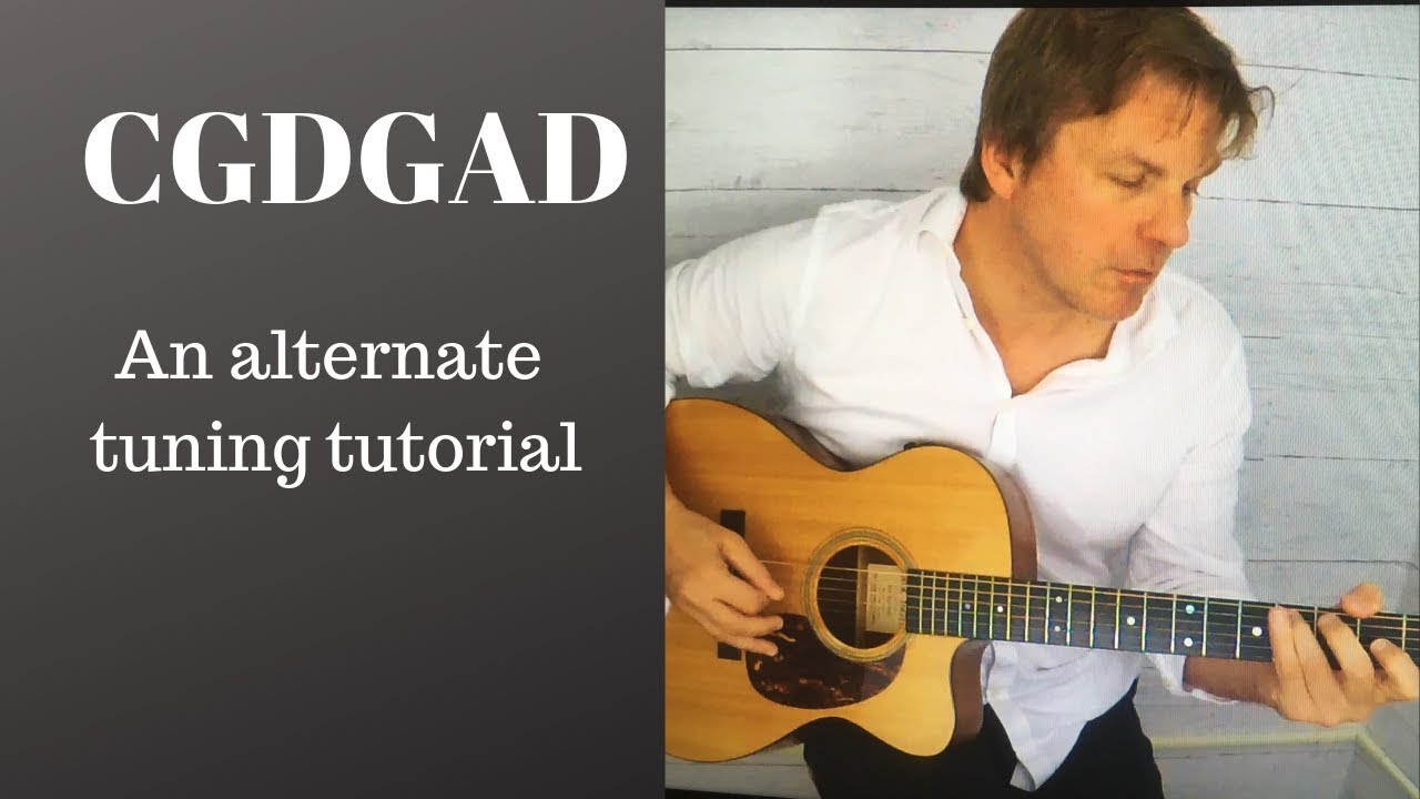 CGDGAD alternate tuning tutorial