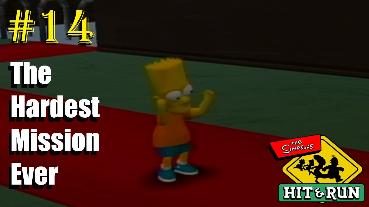 The Hardest Mission In Video Game History (The Simpsons Hit & Run Part 14)