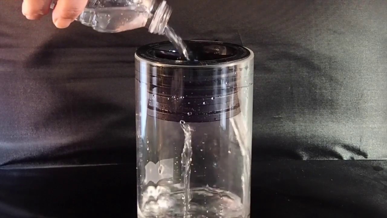 Bar Maid FLY-BYE Floor Drain Trap Seal Demonstration