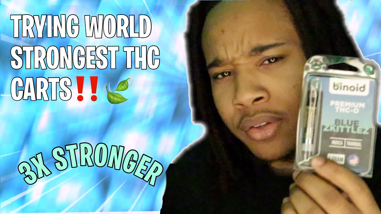 I TRIED THE WORLD STRONGEST THC CART‼️