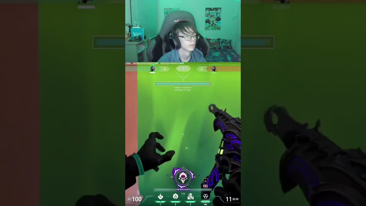 Icebox 1v4 Viper Ult Clutch - #valorant #valorantclips #twitchstreamer