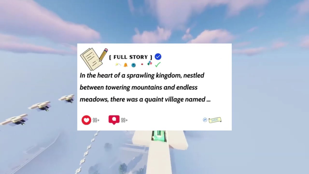 In the heart of a sprawling kingdom, nestled between towering mountains and endless meadows...