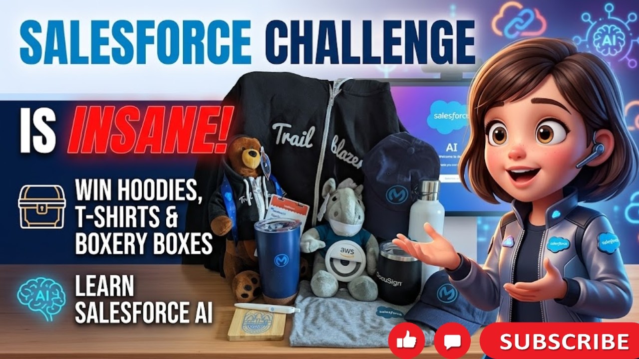 Конкурс Salesforce Challenge &mdash; это что-то невероятное! Получите толстовки, футболки и загадочные ...