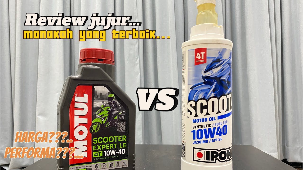 REVIEW JUJUR || MOTUL VS IPONE DI NMAX OLD 🔥🔥🔥