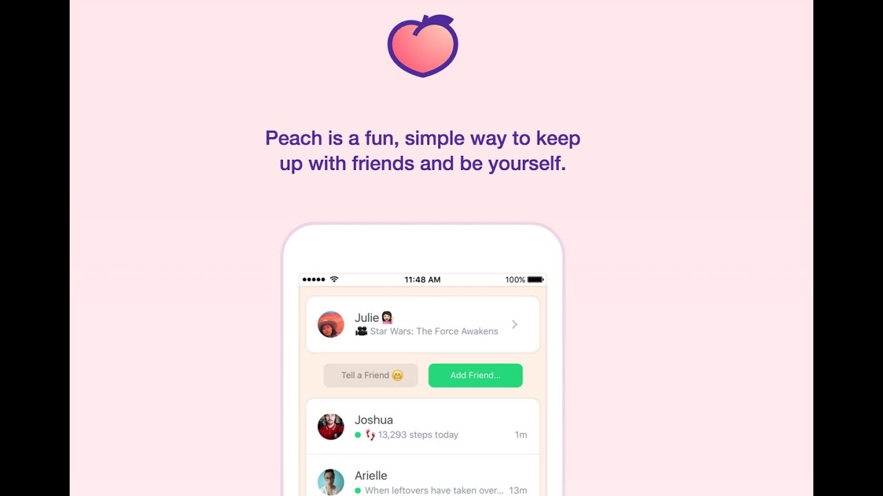 What is Peach: New Social Media Messaging App
