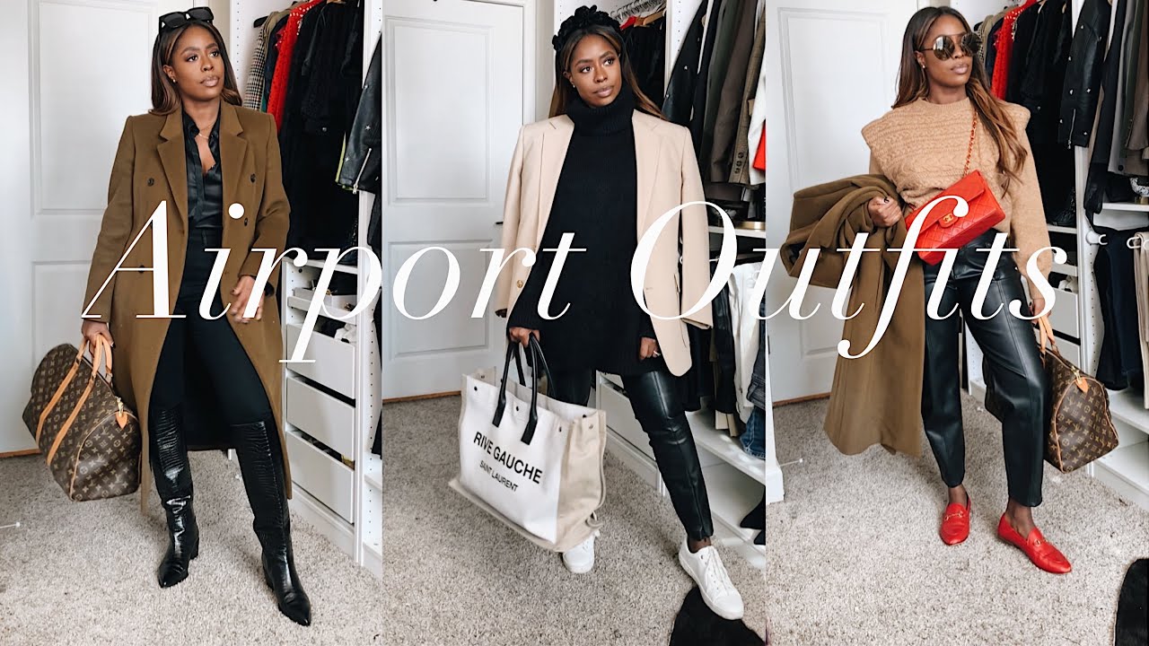 Зимняя коллекция Airport Outfits | HighLuxe