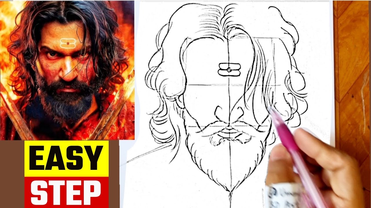Chhava Vicky kaushal Drawing | Chhatrapati Sambhaji Maharaj Drawing | Chhava Sambhaji Maharaj Drawin