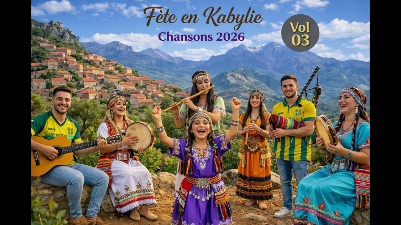 Chanson (03) de fêtes Kabyles 2026 | Taqbaylit d Lfarḥ ❤️💫⚡🔥🎉🎊🥁 #kabylemusique #music