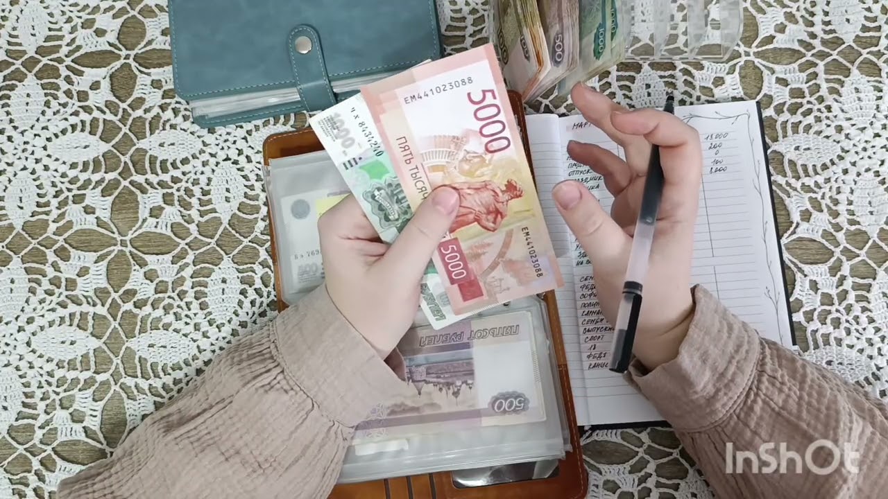 Распределение семейного бюджета | Март 1| Система денежных конвертов