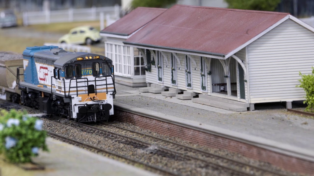 Queensland Rail Walloon 1980's Modular 12mm layout LDMRC