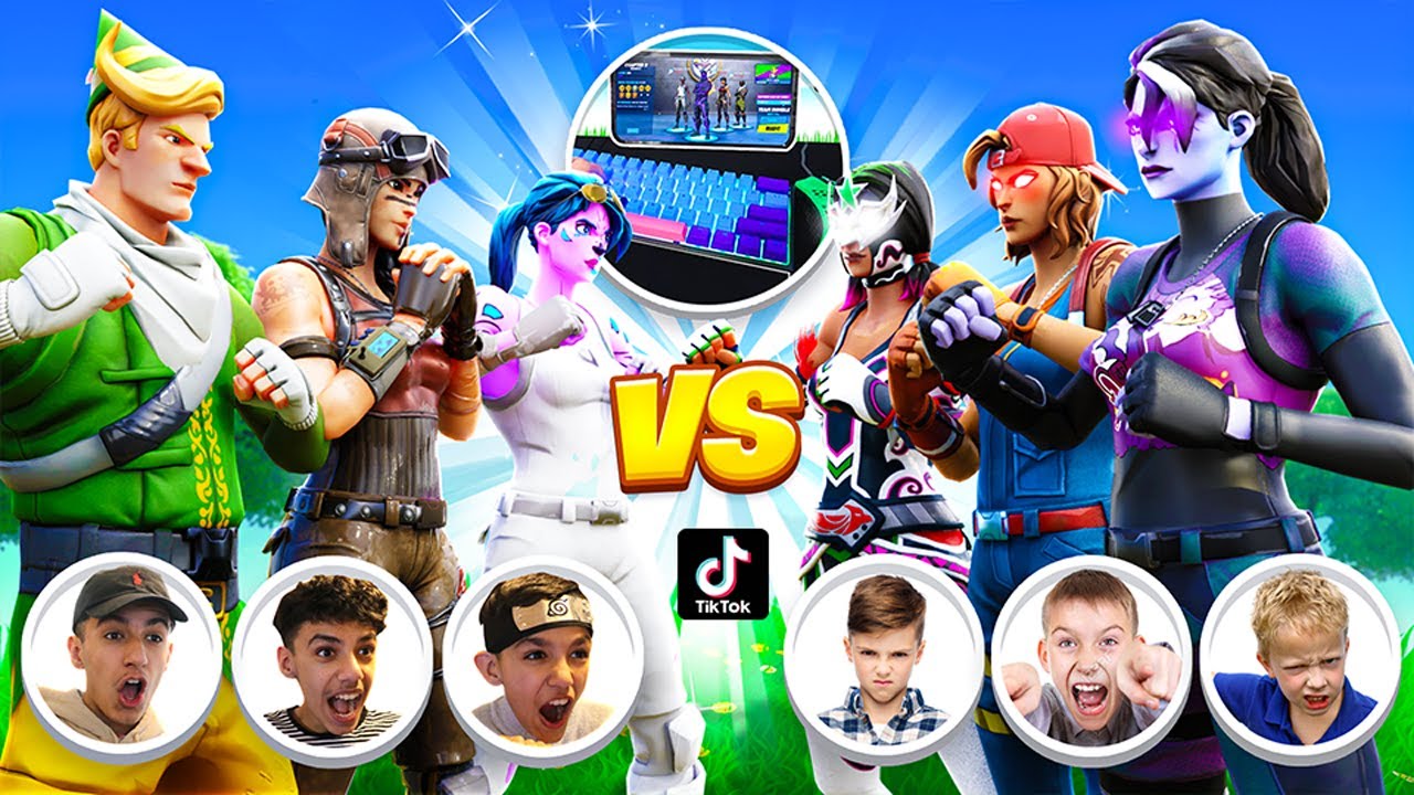 Brothers 3v3 Sweatiest Trash Talking Tik Tok Mobile Clan In Fortnite! (Zone Wars)