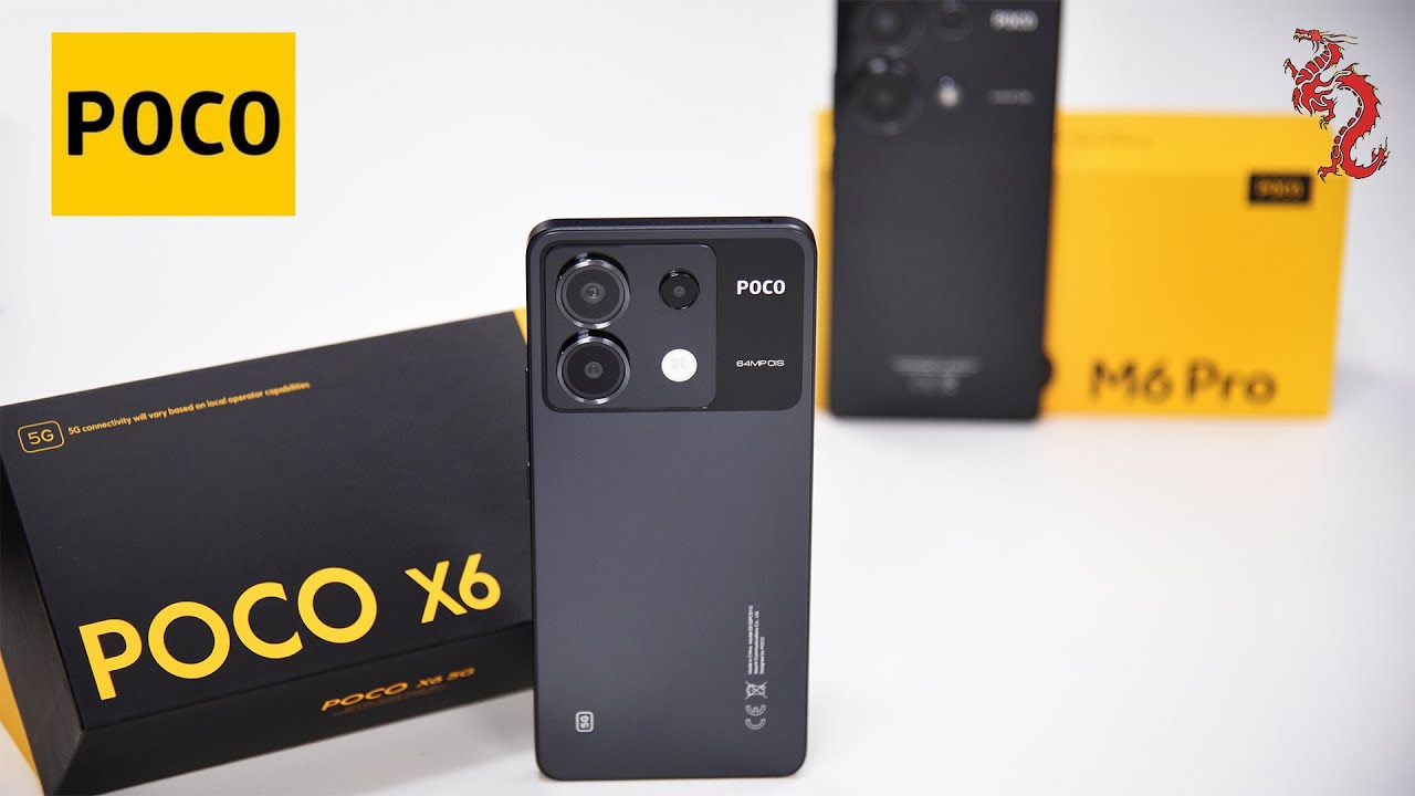 POCO X6 5G //Подробная распаковка и сравнение с POCO M6 Pro