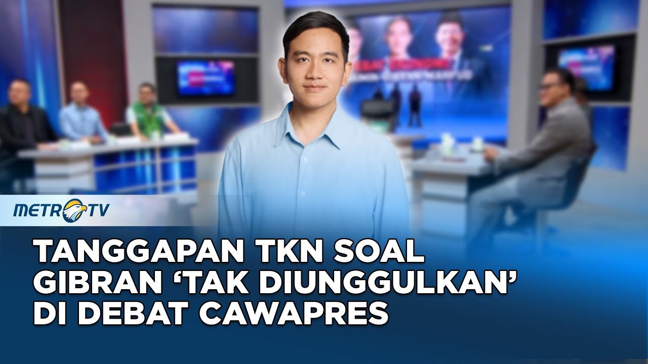Gibran &lsquo;Tak Diunggulkan&rsquo; di Debat Cawapres, Begini Tanggapan TKN #HOTROOM