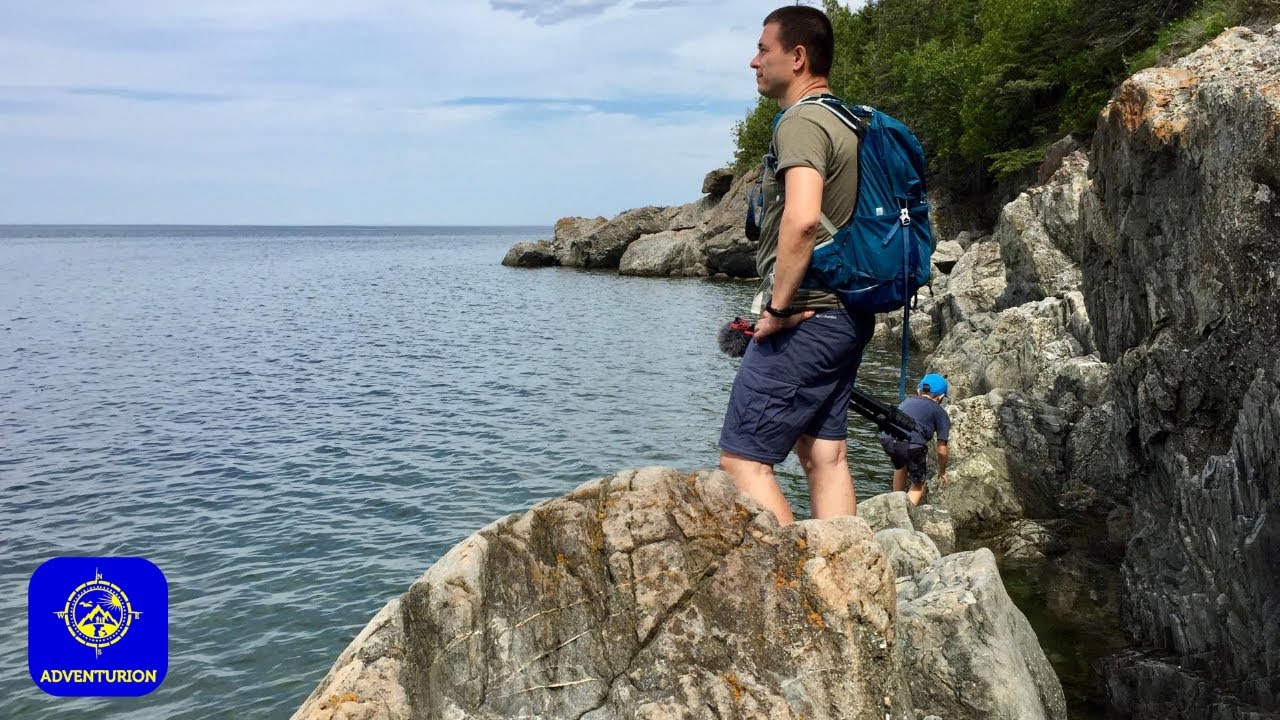 Check out these tides | Bic National Park | Gaspésie Road Trip