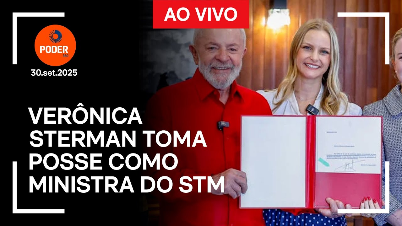 Ao vivo: Verônica Sterman toma posse como ministra do STM