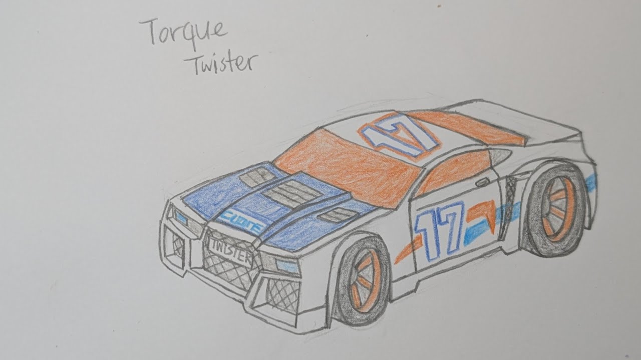 Sketchathon (Feb7) - Hot Wheels Torque Twister