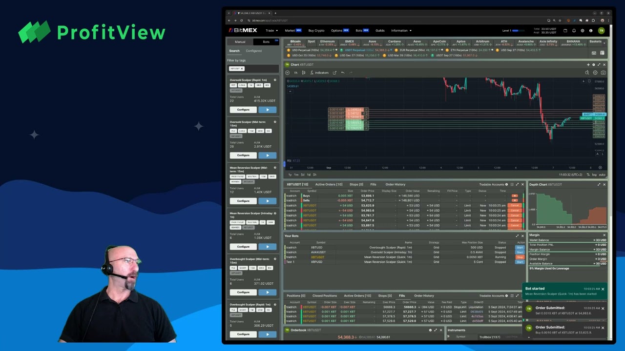 How to use BitMEX Bots