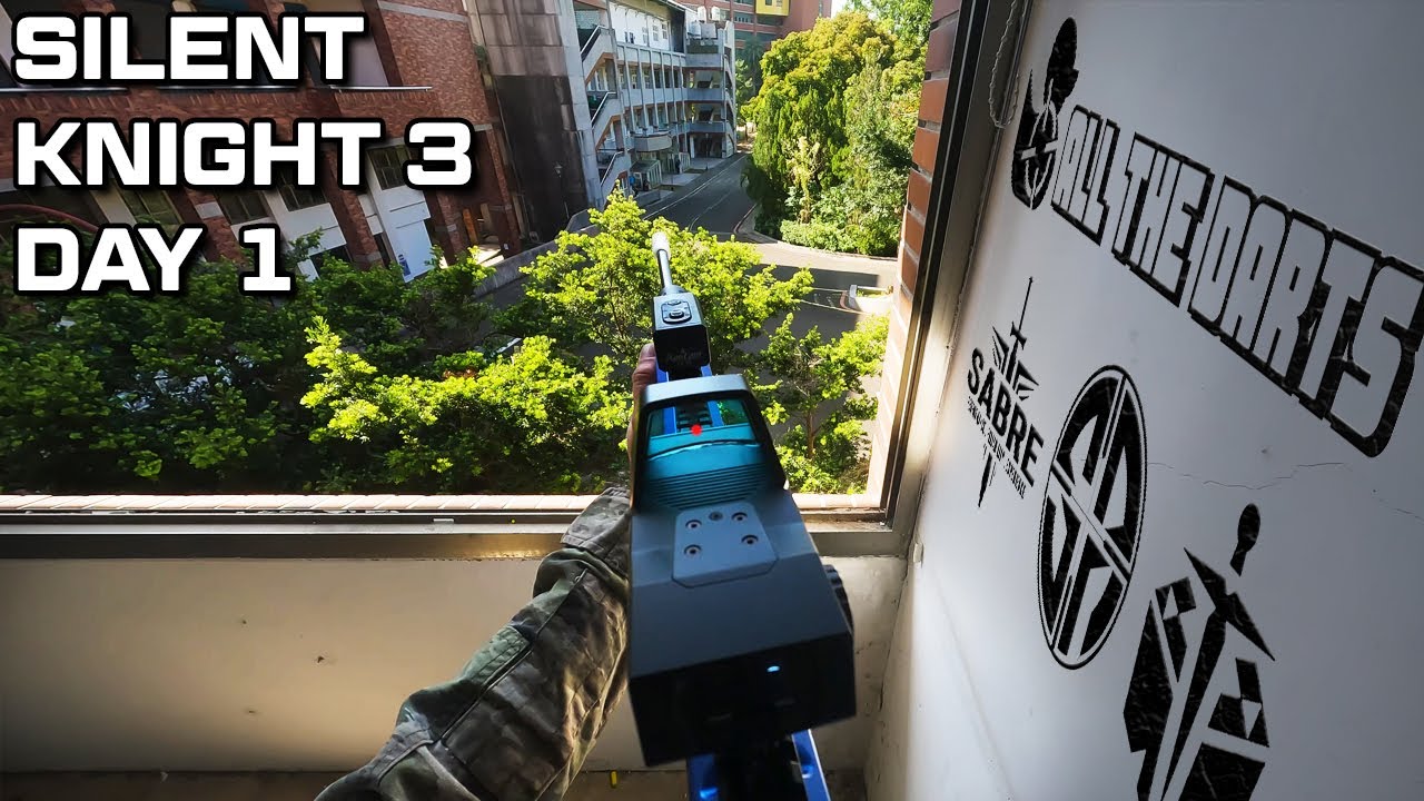 We Played Nerf at a MASSIVE Airsoft Field!