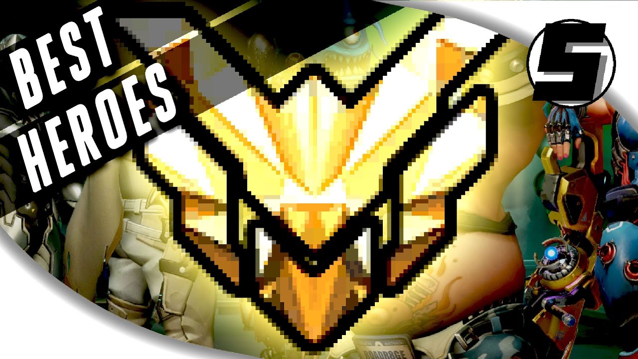 TOP 5 BEST HEROES FOR RANKING UP FAST IN OVERWATCH - Ranked Competitive Hero Guide