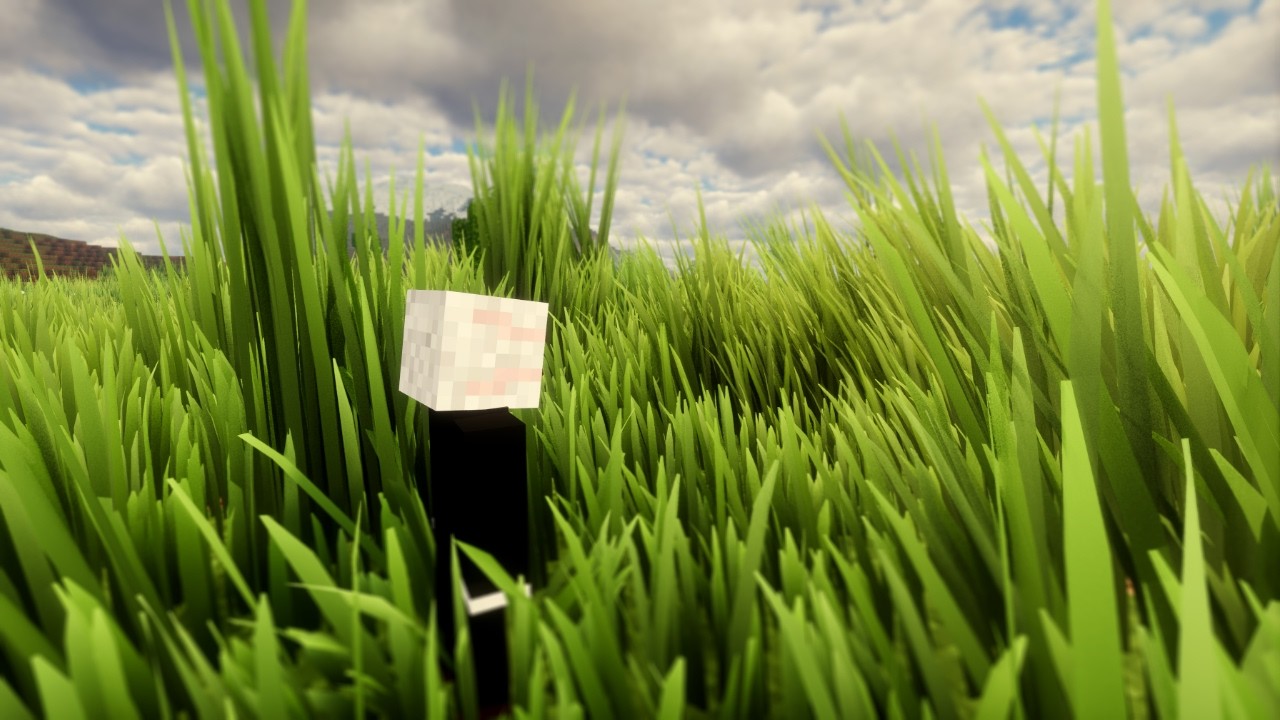 An Amazing Minecraft Mod That Makes Grass Look Like This