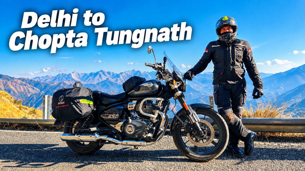 Delhi To Chopta (Tungnath) Ride On Super Meteor 650 2025