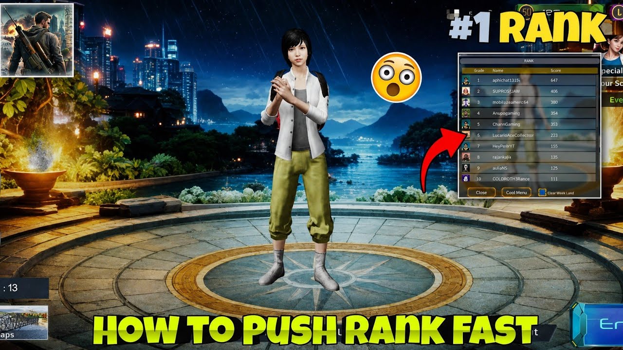 😍 How to push RANK in Survival Unknown Battleroyale | SUBR Mai rank kaise push kre  | MADxGAMING