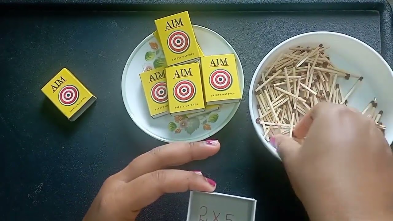 Different game with match boxes game in telugu u must try# kitty game #viral