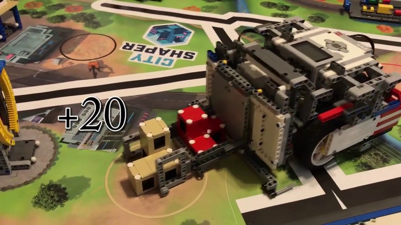 FLL City Shaper - Gorillabots 425 pt run