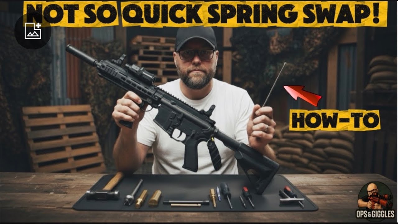“How to Change VFC Avalon Airsoft Spring (And Why It’s NOT Quick)”