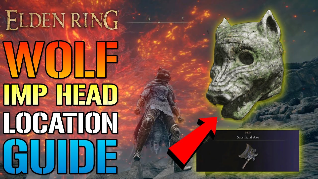 Elden Ring: Wolf IMP HEAD ARMOR! Looks AMAZING! & Increase Endurance By +2 How To Get This TODAY