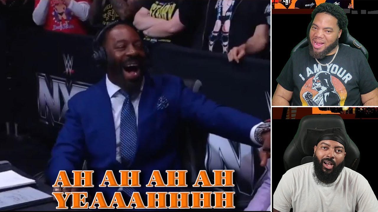 INTHECLUTCH REACTS TO BOOKER T NXT FUNNY COMMENTARY MOMENTS AH AH AH YEAHHHHHHH