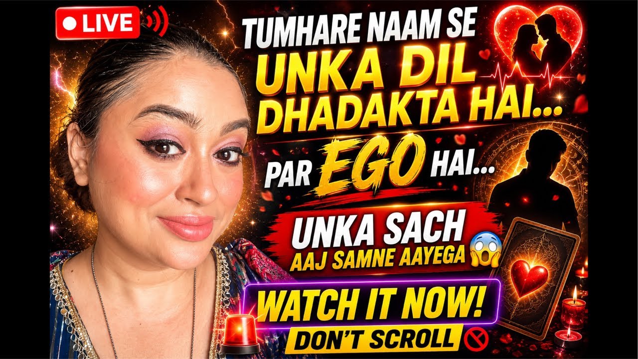 &ldquo;🔴 LIVE: Tumhare Naam Se Unka Dil Dhadakta Hai&hellip;Par Ego Hai&hellip;Unka Sach Aaj Samne Aayega 😨#scrying